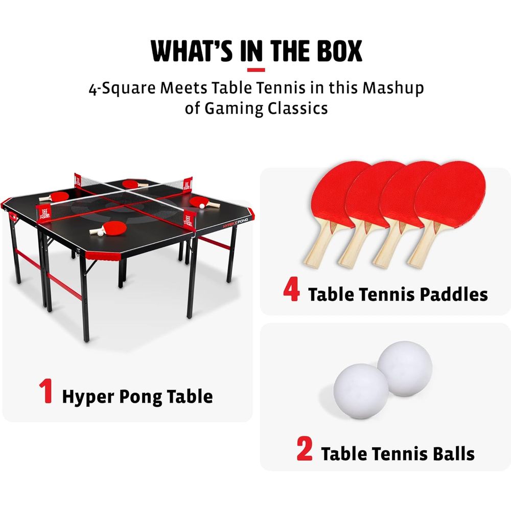 Hyper Pong 4-Way Table Tennis  - Table Tennis Or Tennis Table incelemesi ve fiyatı