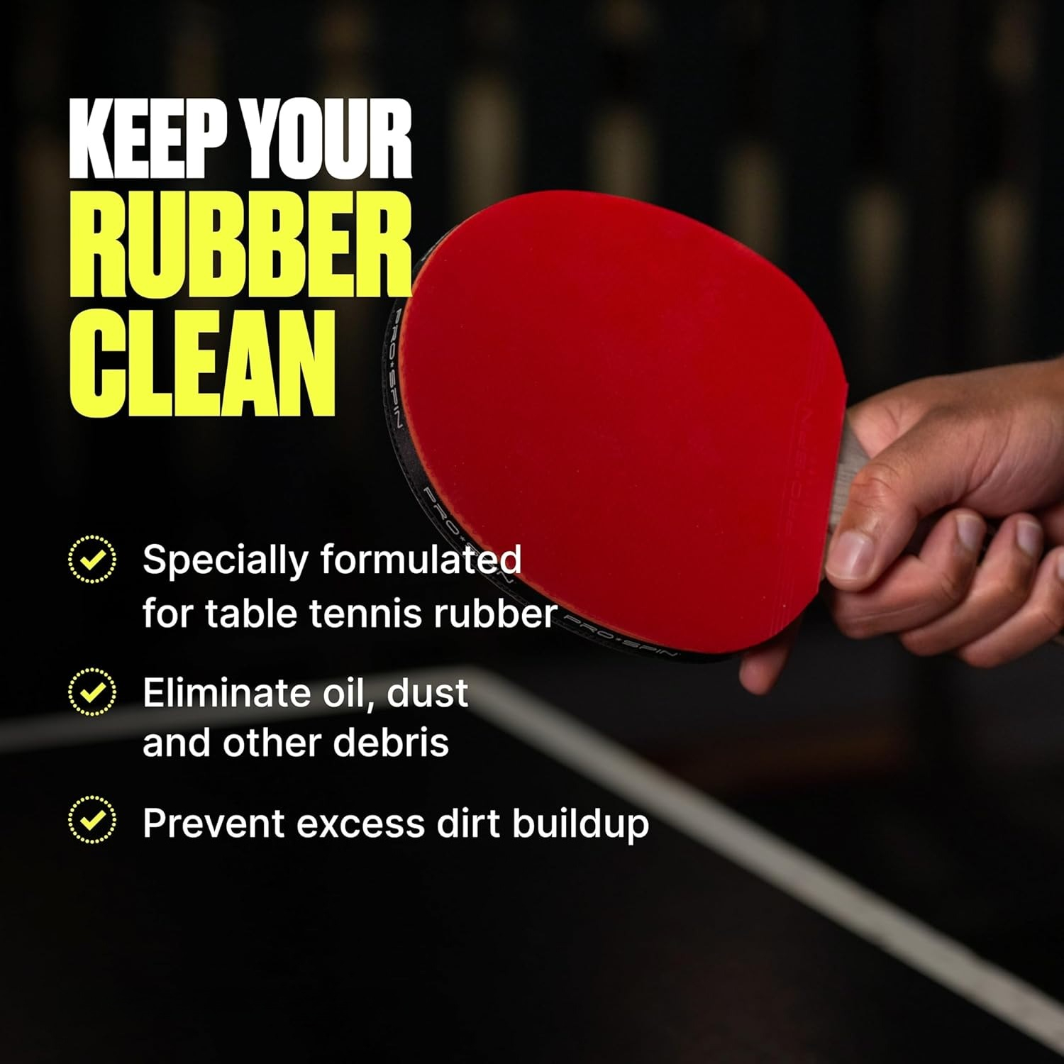 Table Tennis Rubber Cleaning K - Table Tennis Spin incelemesi ve fiyatı