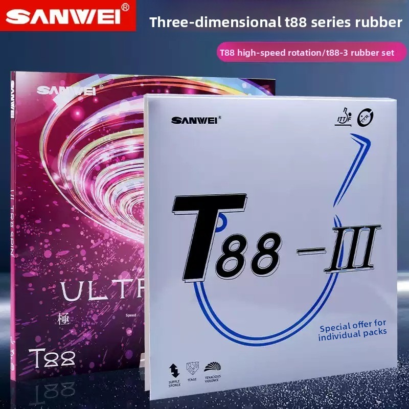 Sanwei  T88 ULTRA-Spin T88-3 T - Table Tennis Spin incelemesi ve fiyatı