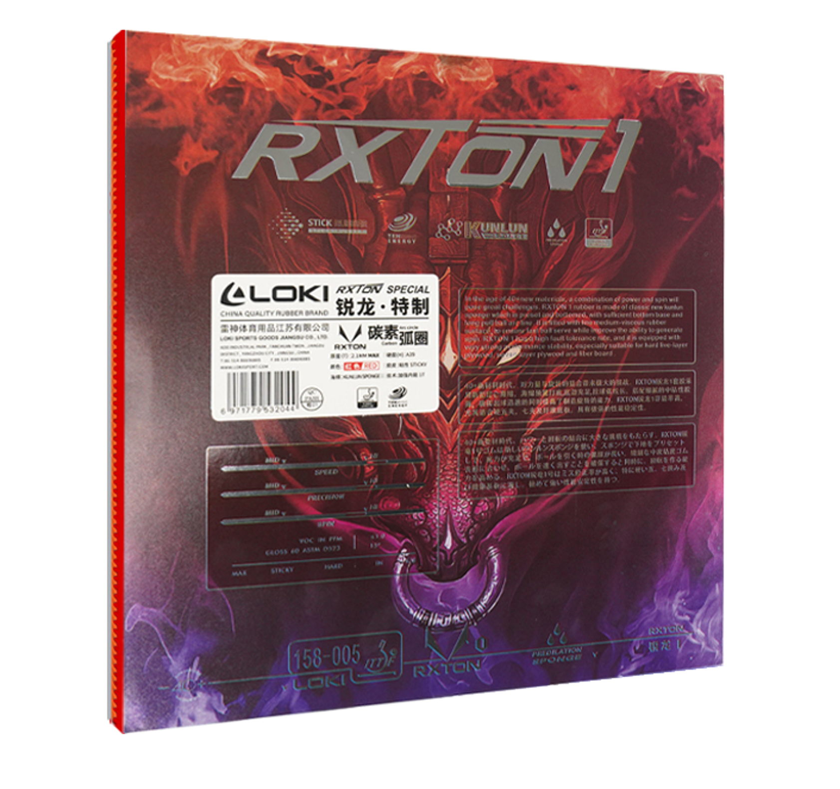 LOKI RXTON 1 Original Table Te - Table Tennis Spin incelemesi ve fiyatı