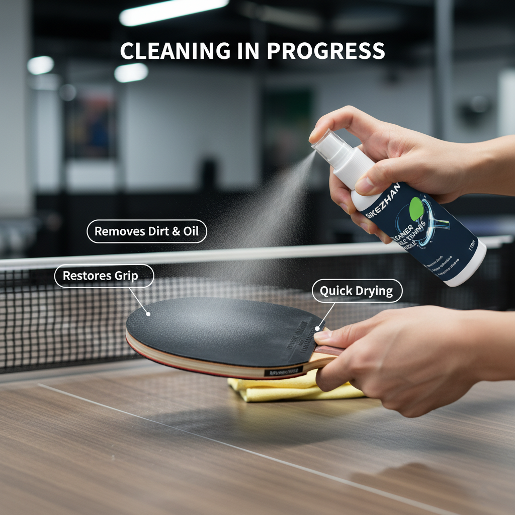 Ping Pong Paddle Cleaner Spray - Table Tennis Spin incelemesi ve fiyatı