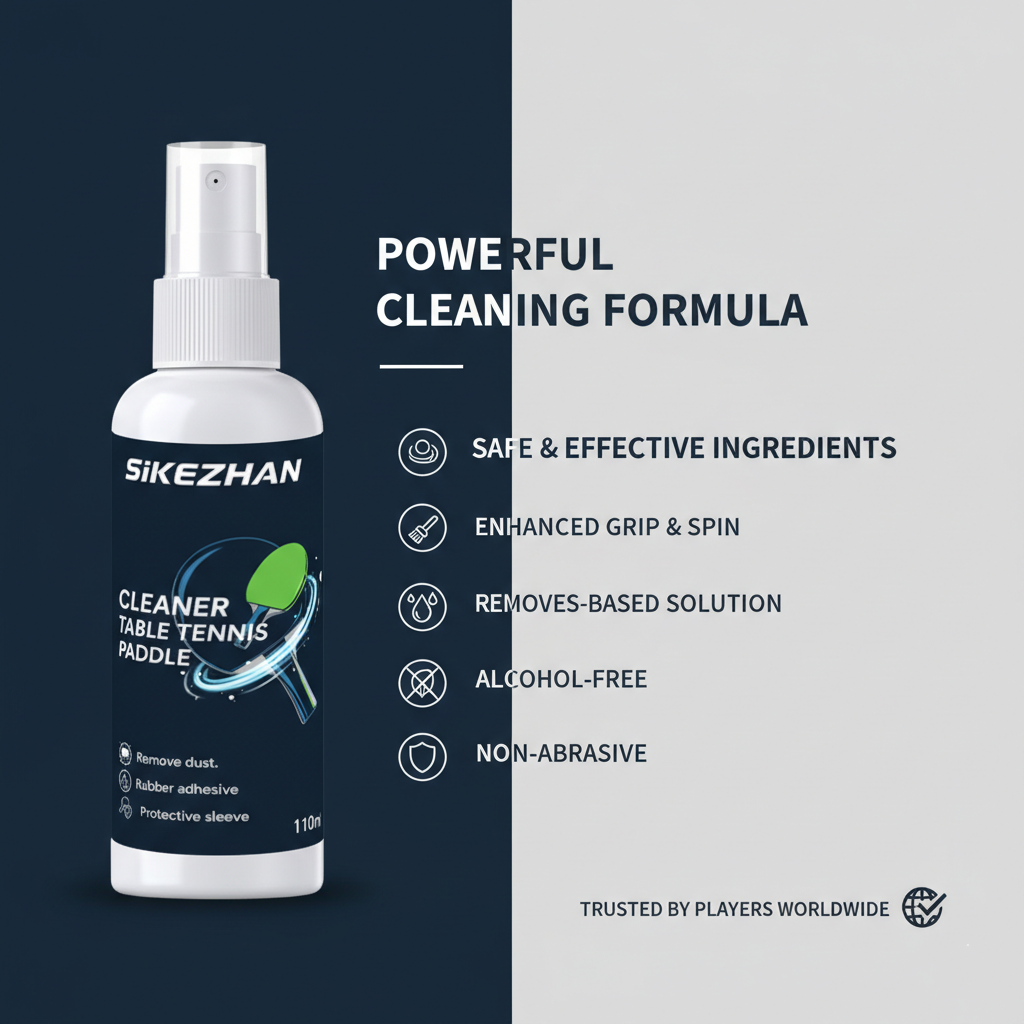 Ping Pong Paddle Cleaner Spray - Table Tennis Spin incelemesi ve fiyatı