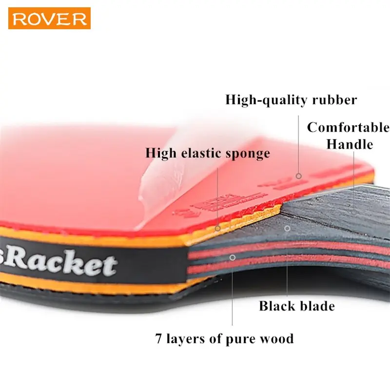 5/6 Star Table Tennis Racket 2 - Table Tennis Forehand incelemesi ve fiyatı
