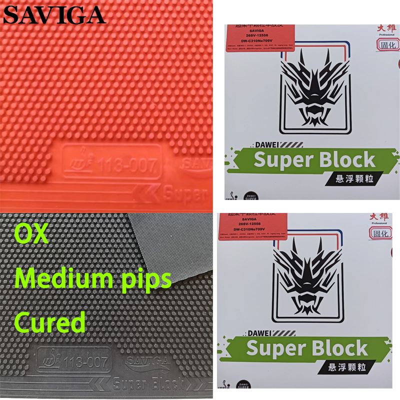 SAVIGA OX Long Pips Single Pin - Table Tennis Spin incelemesi ve fiyatı