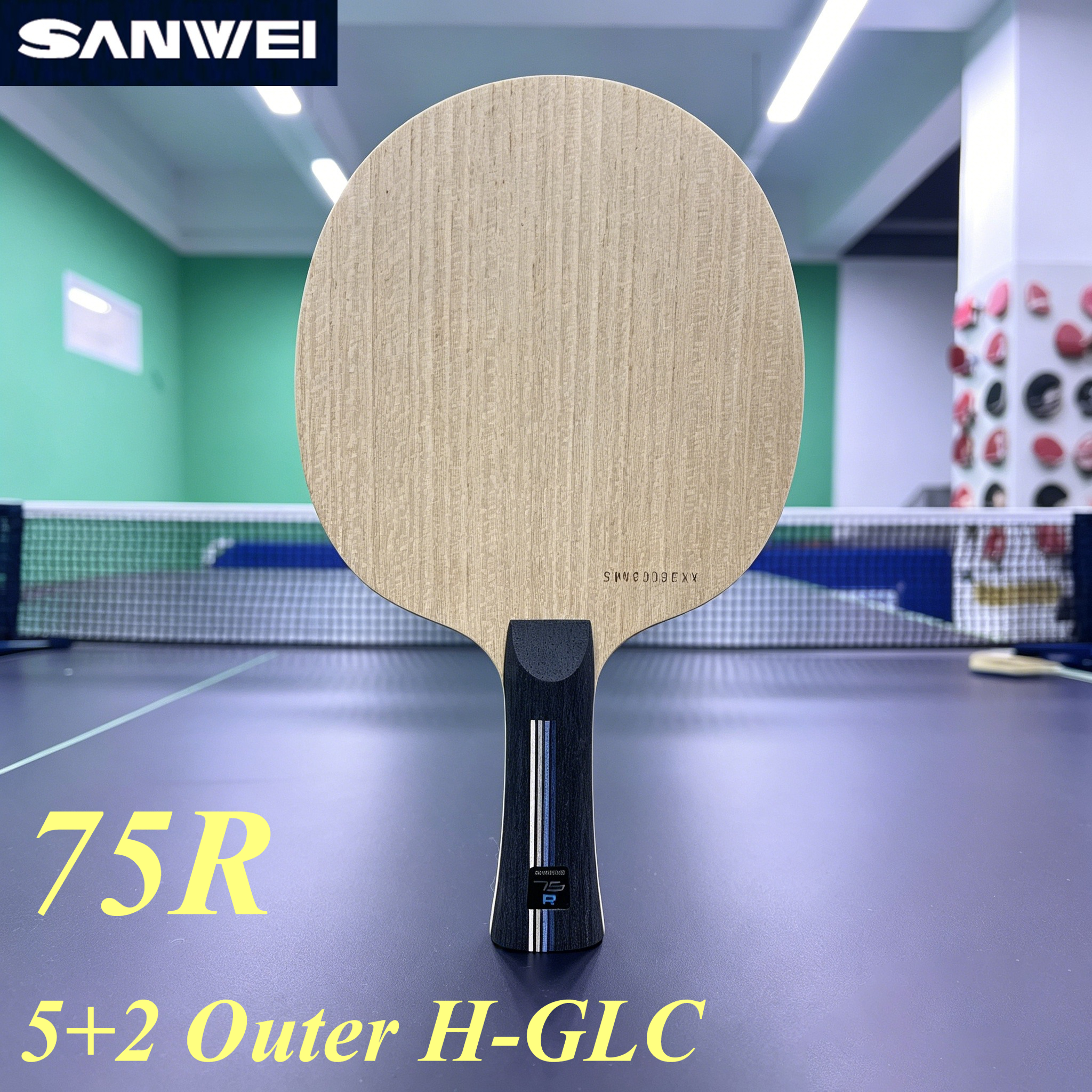 SANWEI 75R 5+2 Outer H-GLC Tab - Table Tennis Usa incelemesi ve fiyatı