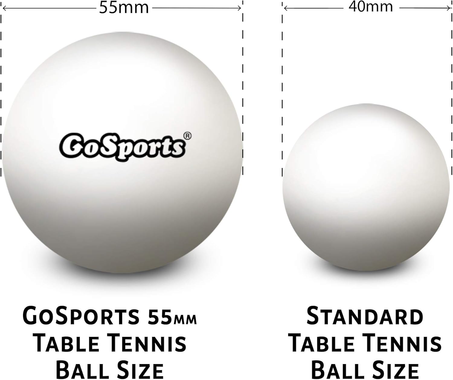GoSports 55mm XL Table Tennis  - Table Tennis Or Tennis Table incelemesi ve fiyatı